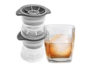 Sphere ice mold and whiskey