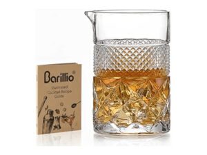 Elegant cocktail glass and booklet set
