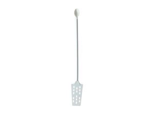 Cooking spatula with long handle