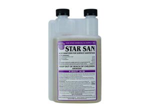 Surface sanitizer Star San container