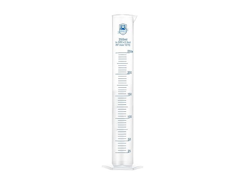 Graduated cylinder for laboratory measurements