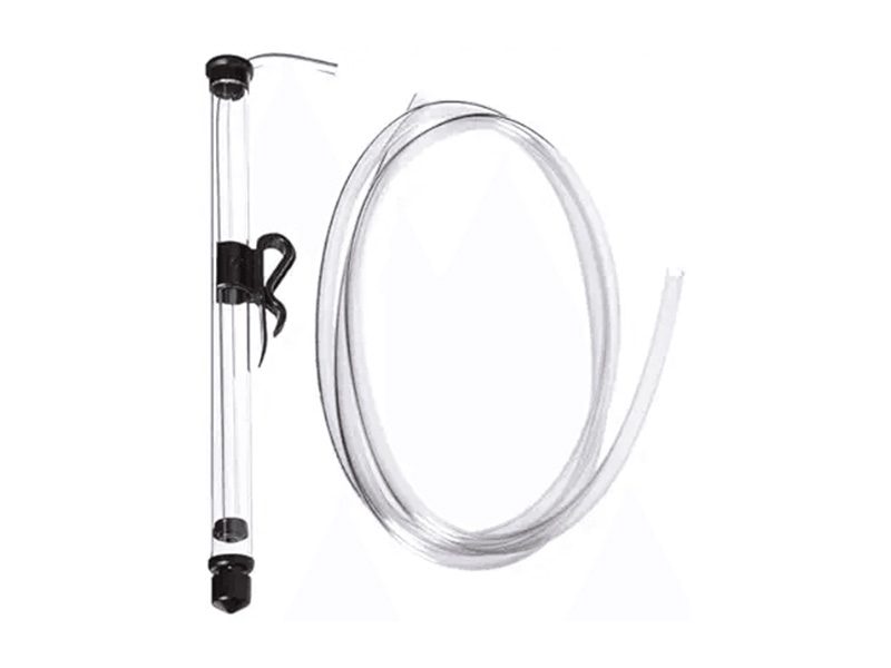 Transparent CO2 diffuser and tubing set